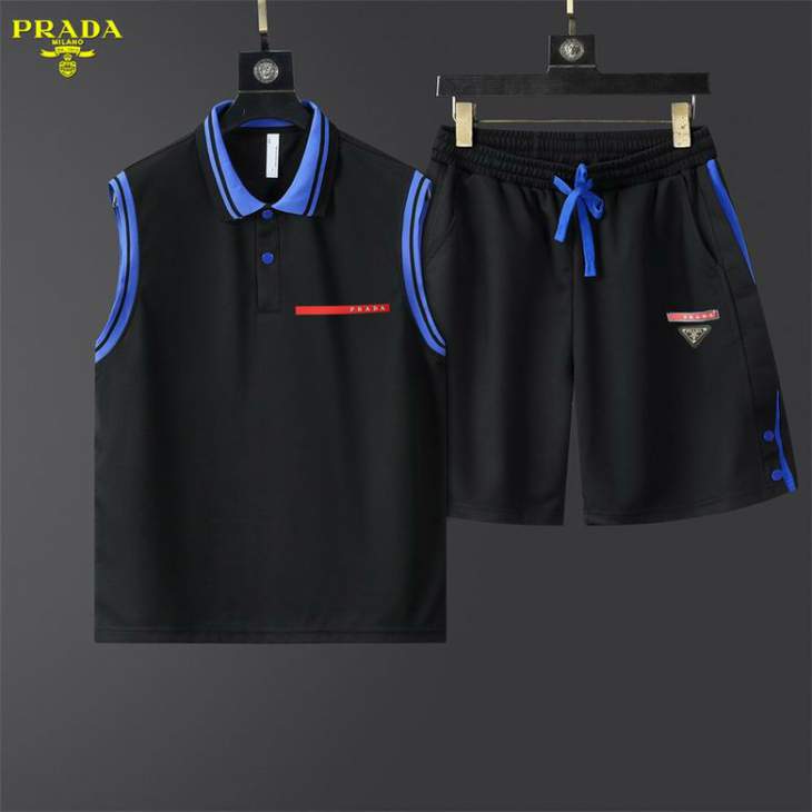 Picture of Prada Shirt Pant Suits _SKUPradaM-3XL12yx0124271